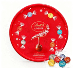 Lindt Lindor Mixed Chocolate Truffle Chocolate Can 900g in two boxes – perfect for sharing – Chocolate balls with a smooth, melt-in-your-mouth filling, red - Image 2