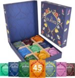 Pukka Herbs Premium Herbal Tea Selection Gift Set Box Ideal Gifts For Women & Men, Birthday, Anniversary & Self-Care Eco-Friendly Selection, 45 Tea Bags, 9 Delicious Flavours